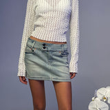 Angela Long Sleeve Top in Crinkle White