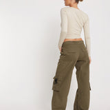 Bon Long Sleeve Top in Coconut Milk