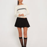 Buana Long Sleeve Top in Ivory