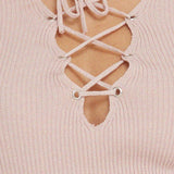 Issey Long Sleeve Top in Dusty Rose