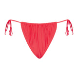 Leyna Bikini Bottom in Scarlet Red