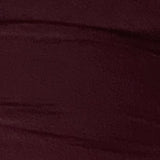 Litera Ruffle Mini Dress in Deep Plum with Rosette