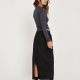 Mague Long Sleeve Top in Ocean Storm