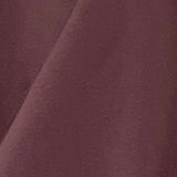 Oversize Hoodie in Deep Mahogany with Motel Scribble Embroidery