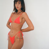 Leyna Bikini Bottom in Scarlet Red