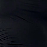 Tapia Hooded Tank Top in Black Slinky